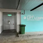 Jq#09 City View Slide Loftbed 2R1B 5Pax Near Suria Mall, Gaya St, Sicc